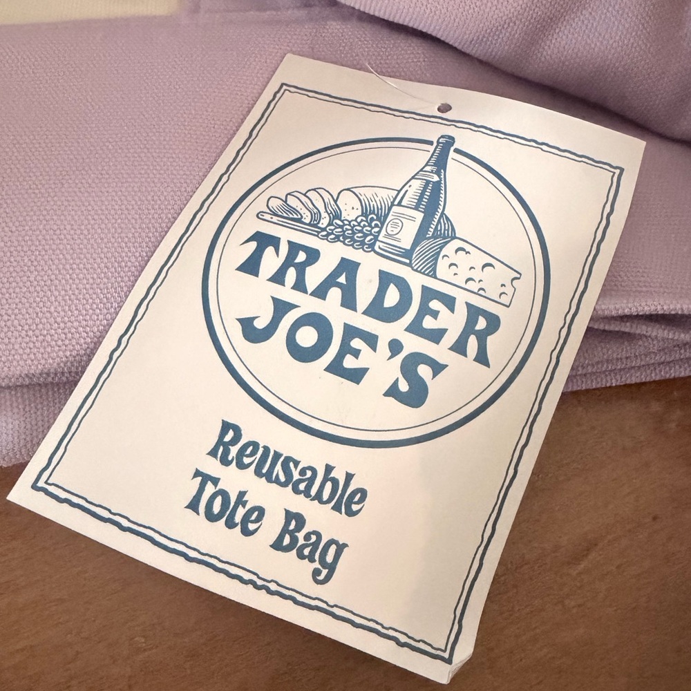 Trader Joe’s Limited Edition Large Canvas Tote Bag - Picture 4 of 4